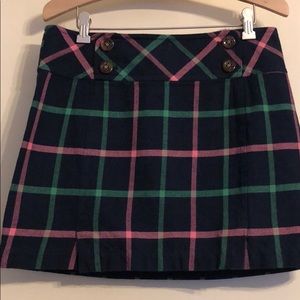 Vineyard Vines plaid mini skirt